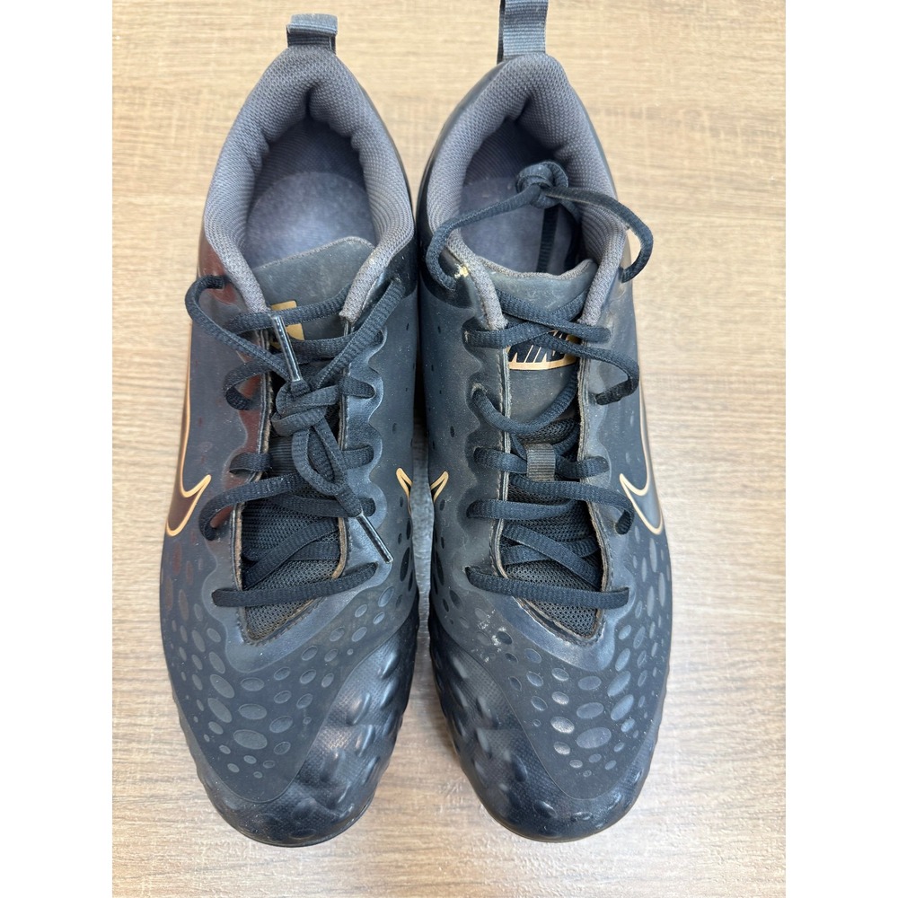 Nike Hyperdiamond Keystone 2.5 Cleats Womens 11 Black Rose Gold AR0996-009